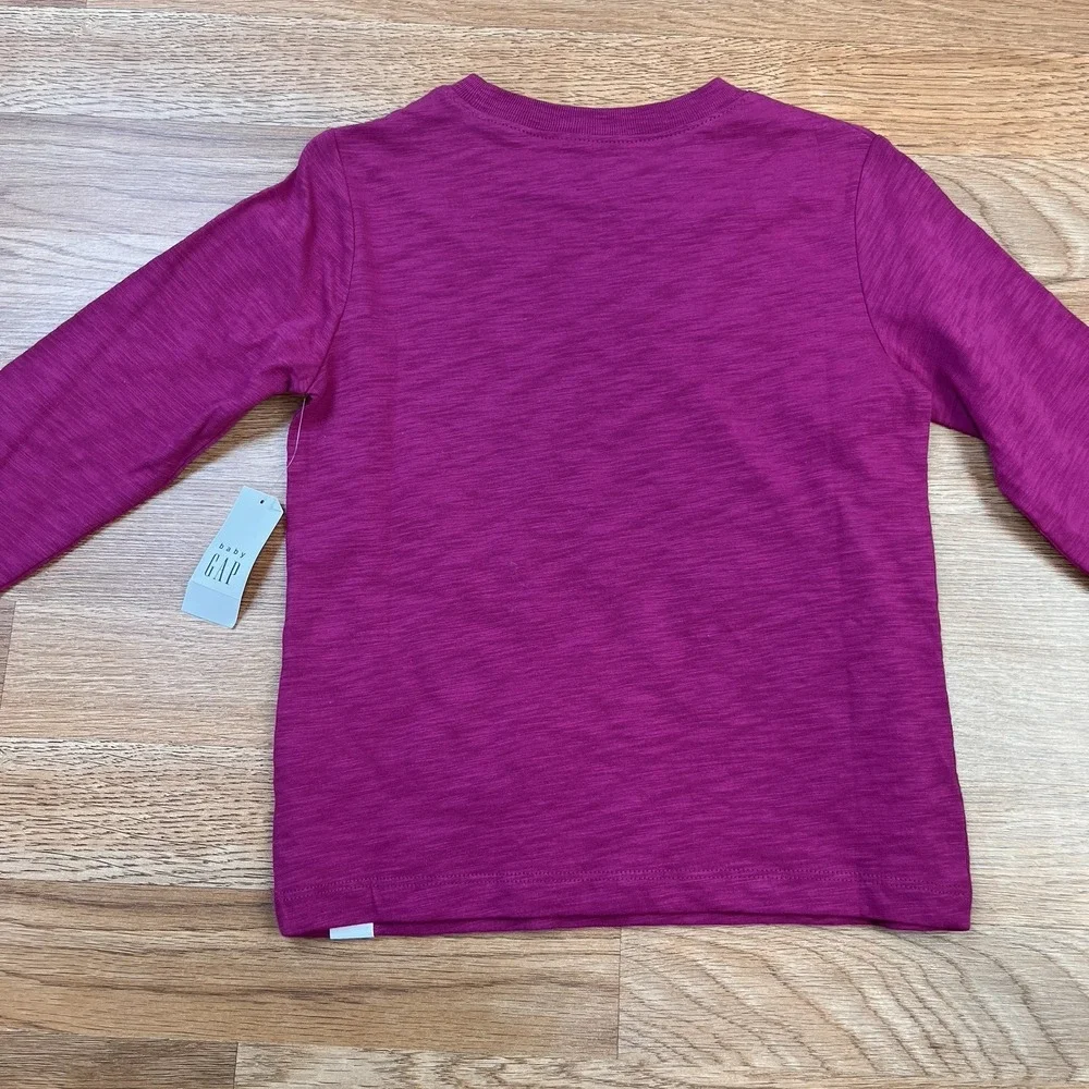 Gap Long Sleeve T-Shirt Super‎ Hero Boys Size 4 NEW